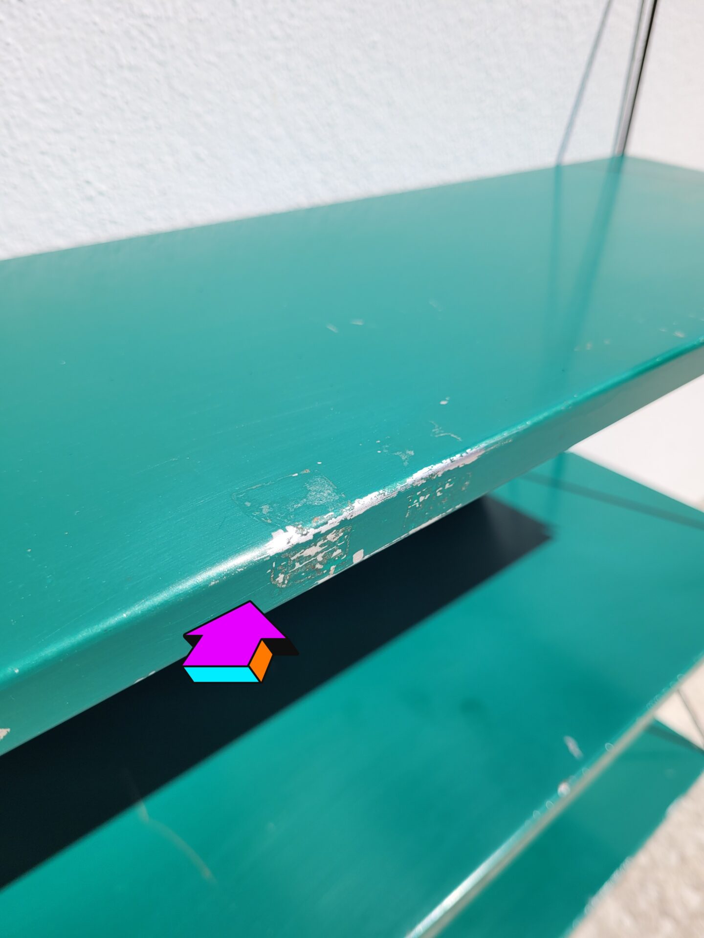 Etagère murale type string vintage 06