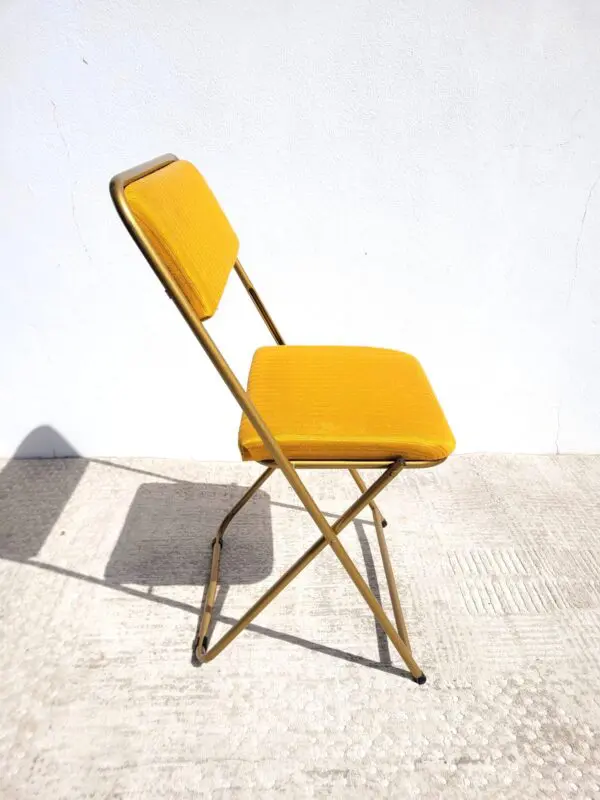 Lot de 3 chaises pliantes vintages Lafuma Chantazur 03