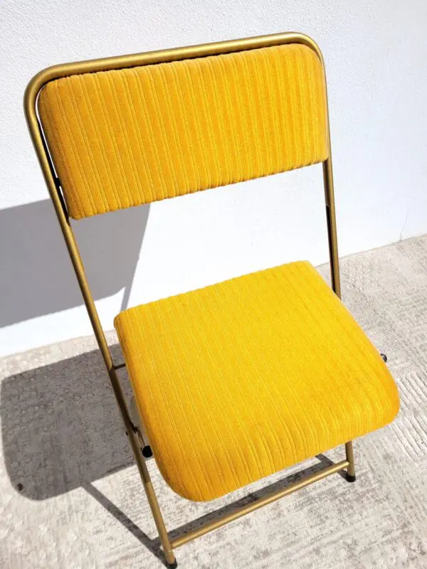 Lot de 3 chaises pliantes vintages Lafuma Chantazur 06