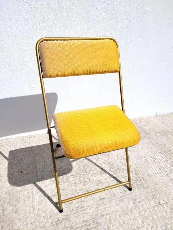 Lot de 3 chaises pliantes vintages Lafuma Chantazur 10