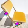 Lot de 3 chaises pliantes vintages Lafuma Chantazur 11