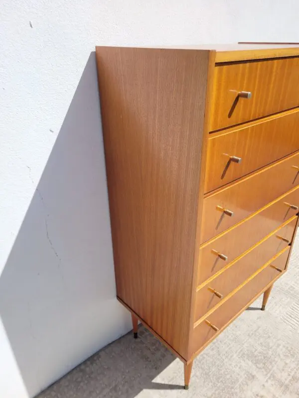 Meuble commode vintage semainier chiffonnier 1970 02