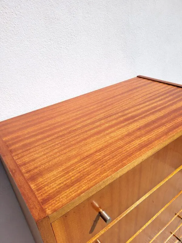 Meuble commode vintage semainier chiffonnier 1970 05