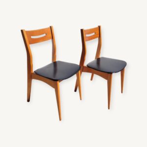 Paire de chaises style scandinave 1960 08
