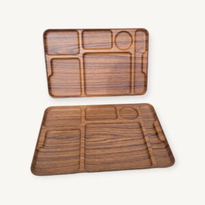 Paire plateau vintage Caleppio Italie 1970 06