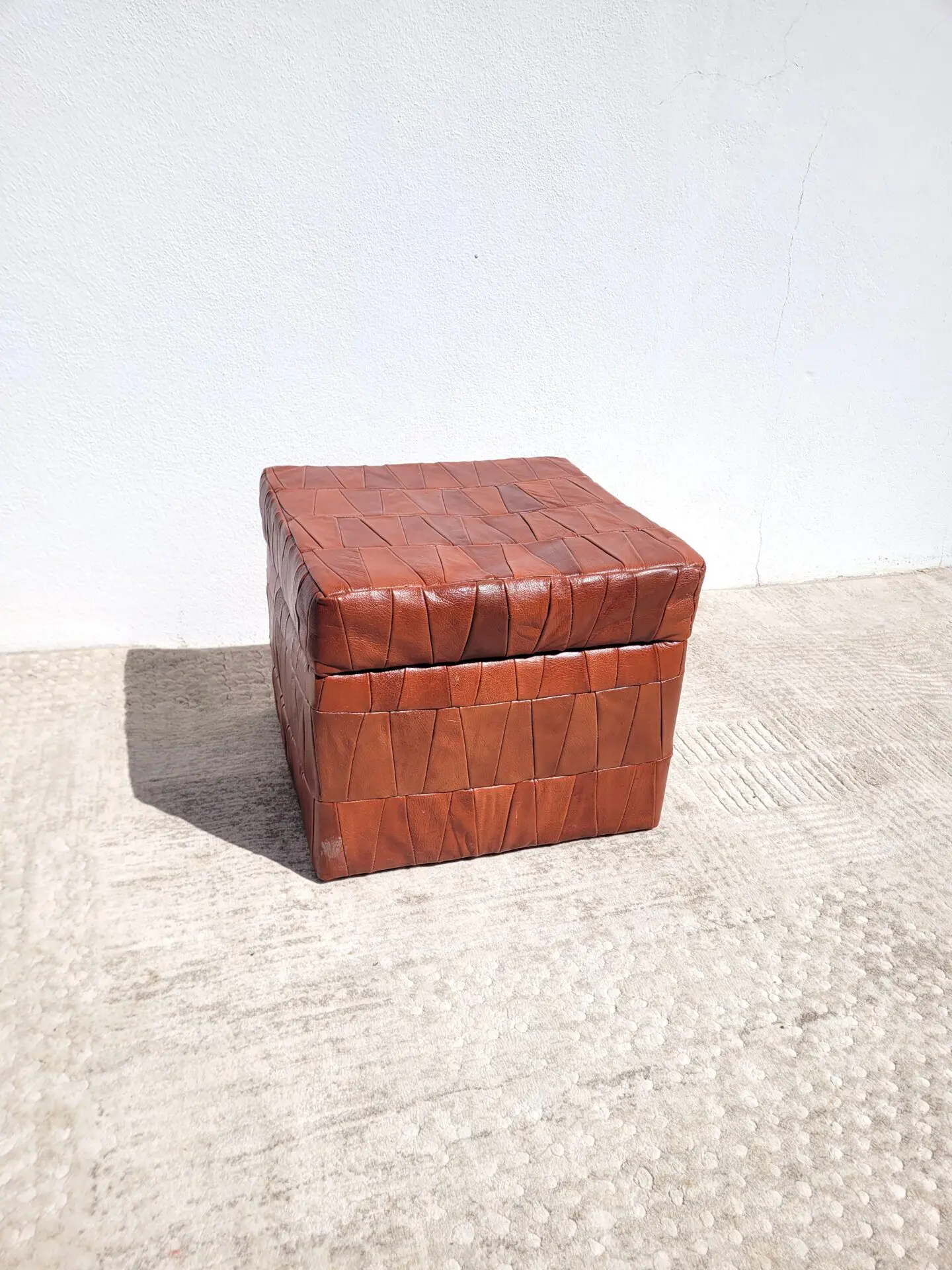 Pouf coffre façon patchwork de Sede 01