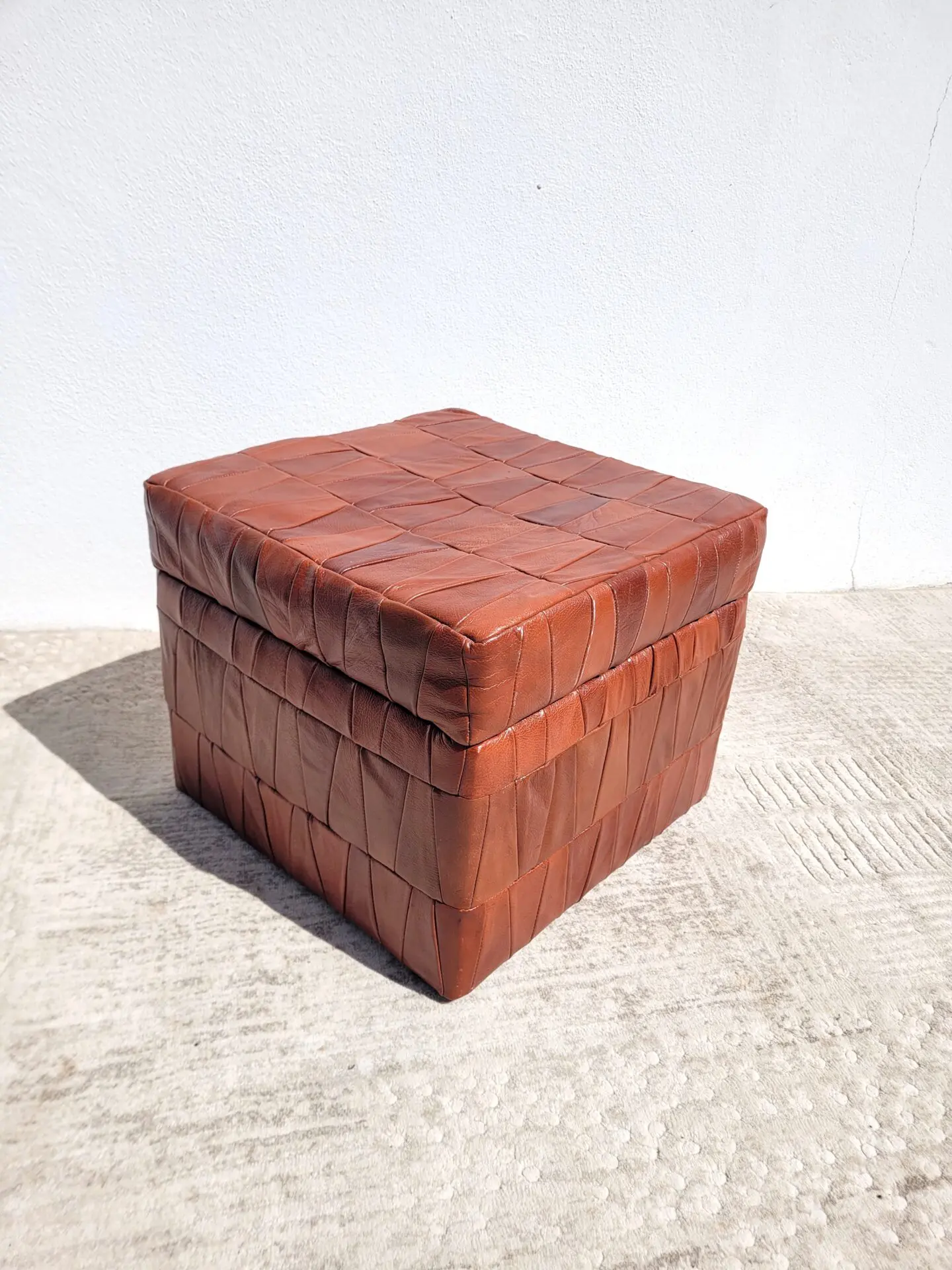 Pouf coffre façon patchwork de Sede 02