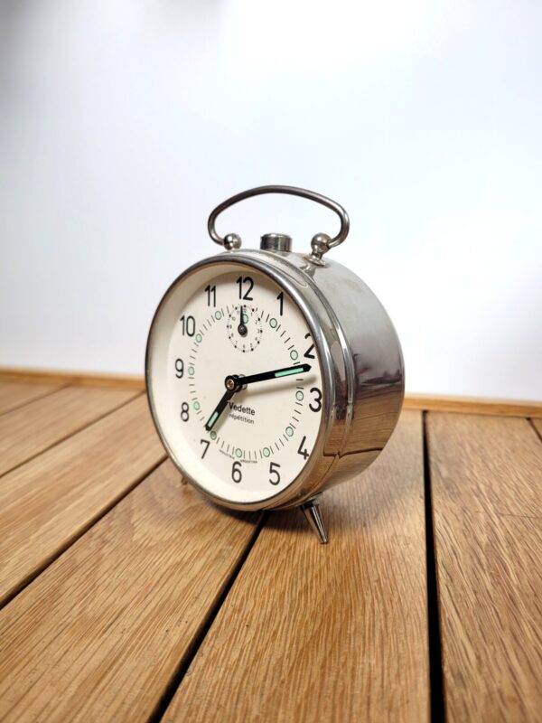 Réveil matin ancien Vedette répétition 02