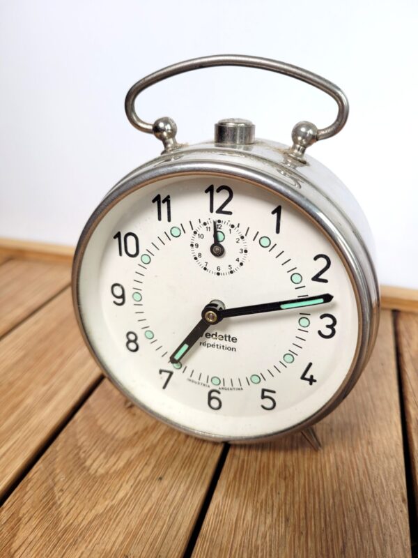 Réveil matin ancien Vedette répétition 03