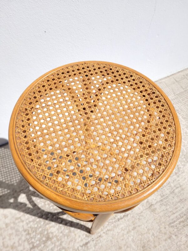 Tabouret haut bistrot en hêtre 03