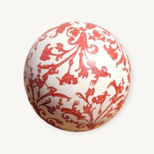 Boule décorative en céramique à motifs 06