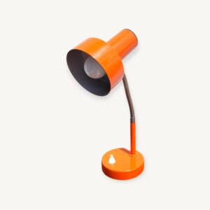 Lampe flexible orange 1970 07