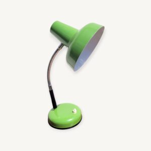 Lampe flexible vintage verte et noire 06