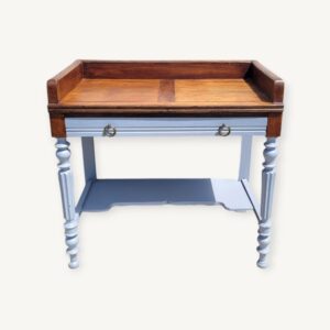 Ancienne table de toilette coiffeuse bureau ou console 10