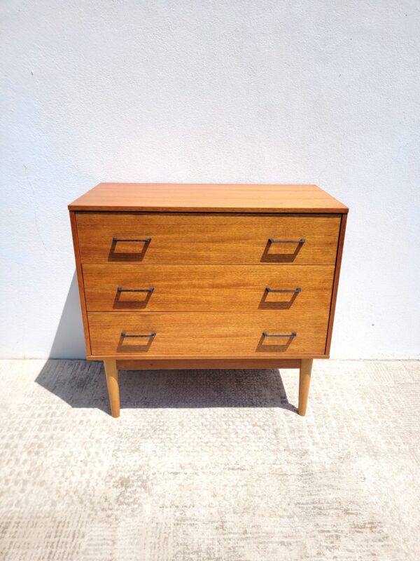 Commode vintage 3 tiroirs 1960 01