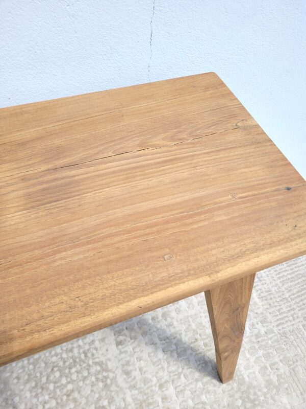 Table ou console ancienne en bois brut 06