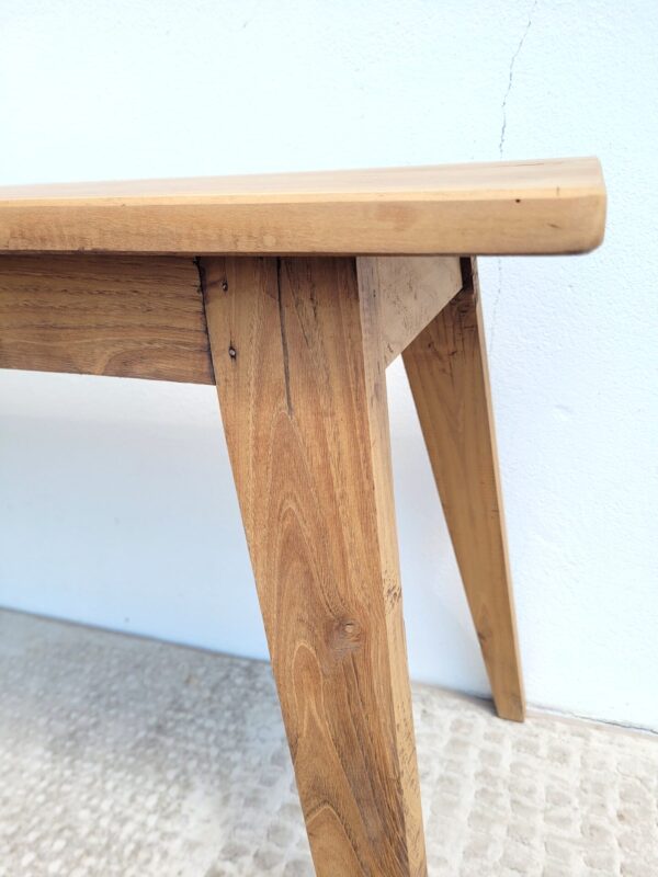 Table ou console ancienne en bois brut 07