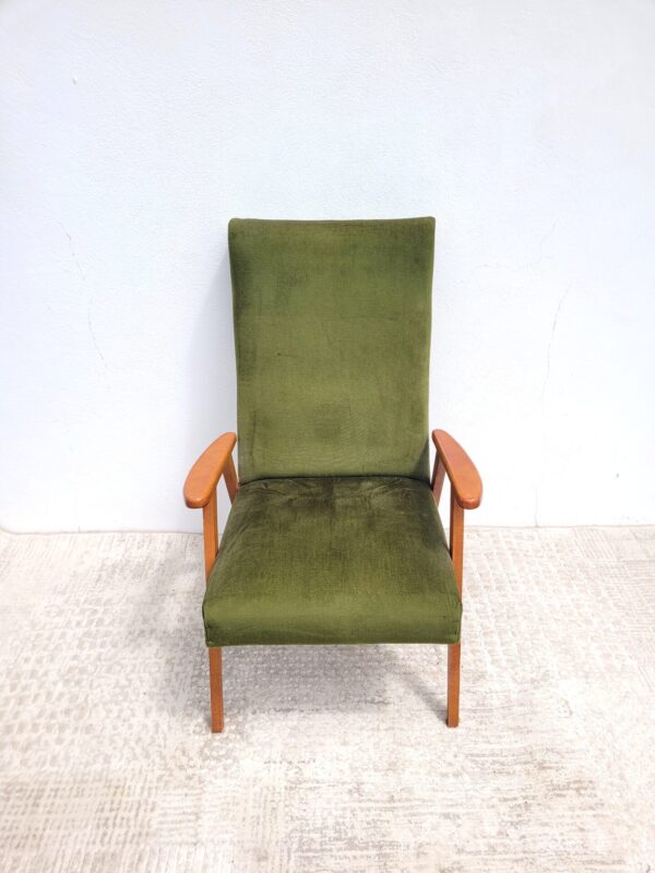 Fauteuil vintage esprit scandinave 1960 01