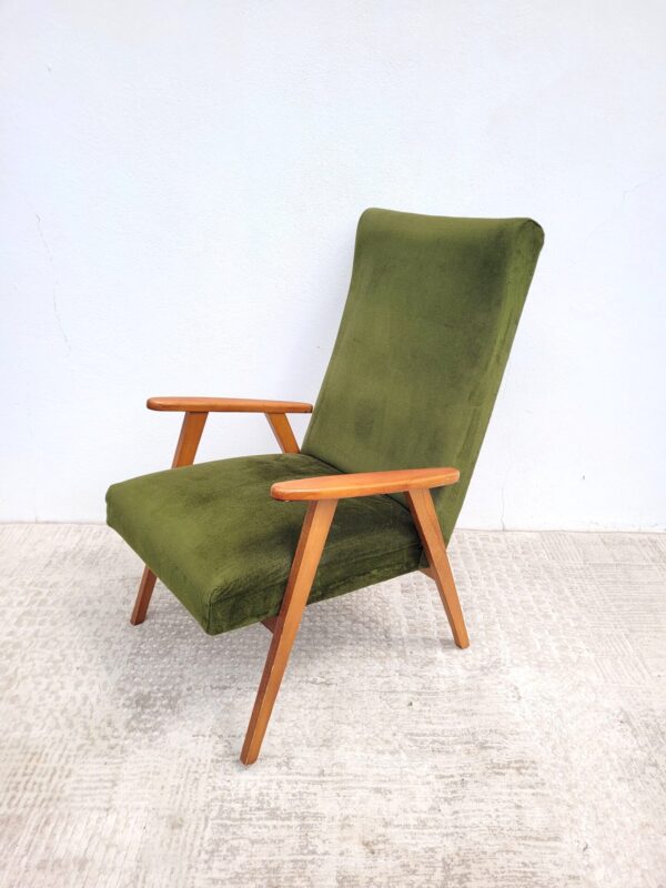 Fauteuil vintage esprit scandinave 1960 03