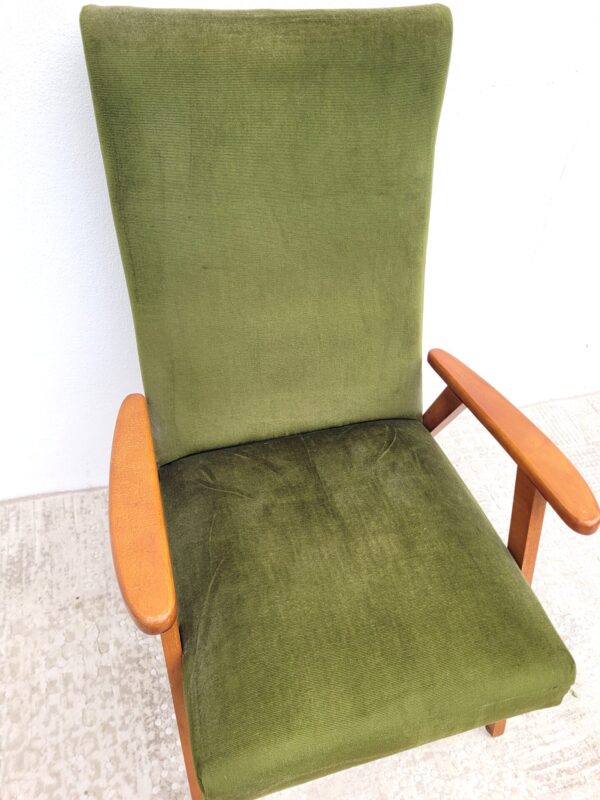 Fauteuil vintage esprit scandinave 1960 05