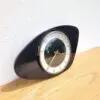 Horloge en formica noir 1960 02