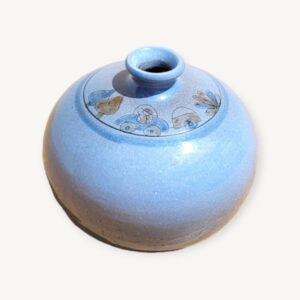 Petit vase bleue Roger Millian 04