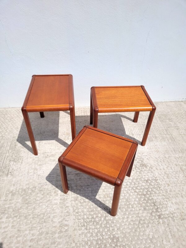 Tables gigognes vintages scandinave 03