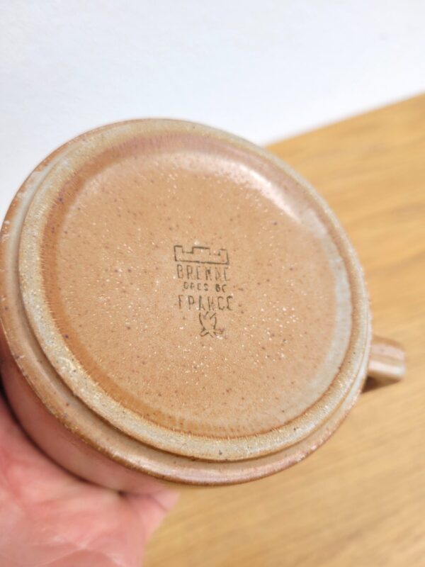 Tasse et soucoupe Grès de Brenne 1970 05