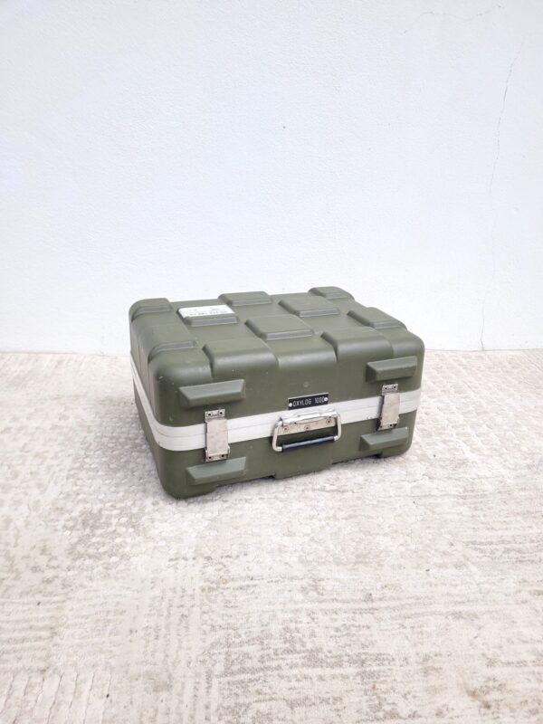 Valise fibre armée kaki 01