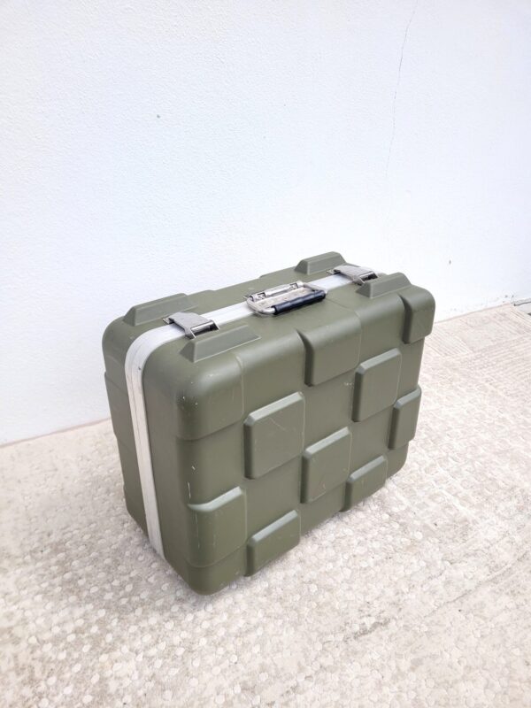 Valise fibre armée kaki 04