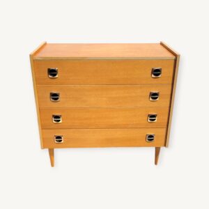 Commode vintage vers 1970 4 tiroirs 06