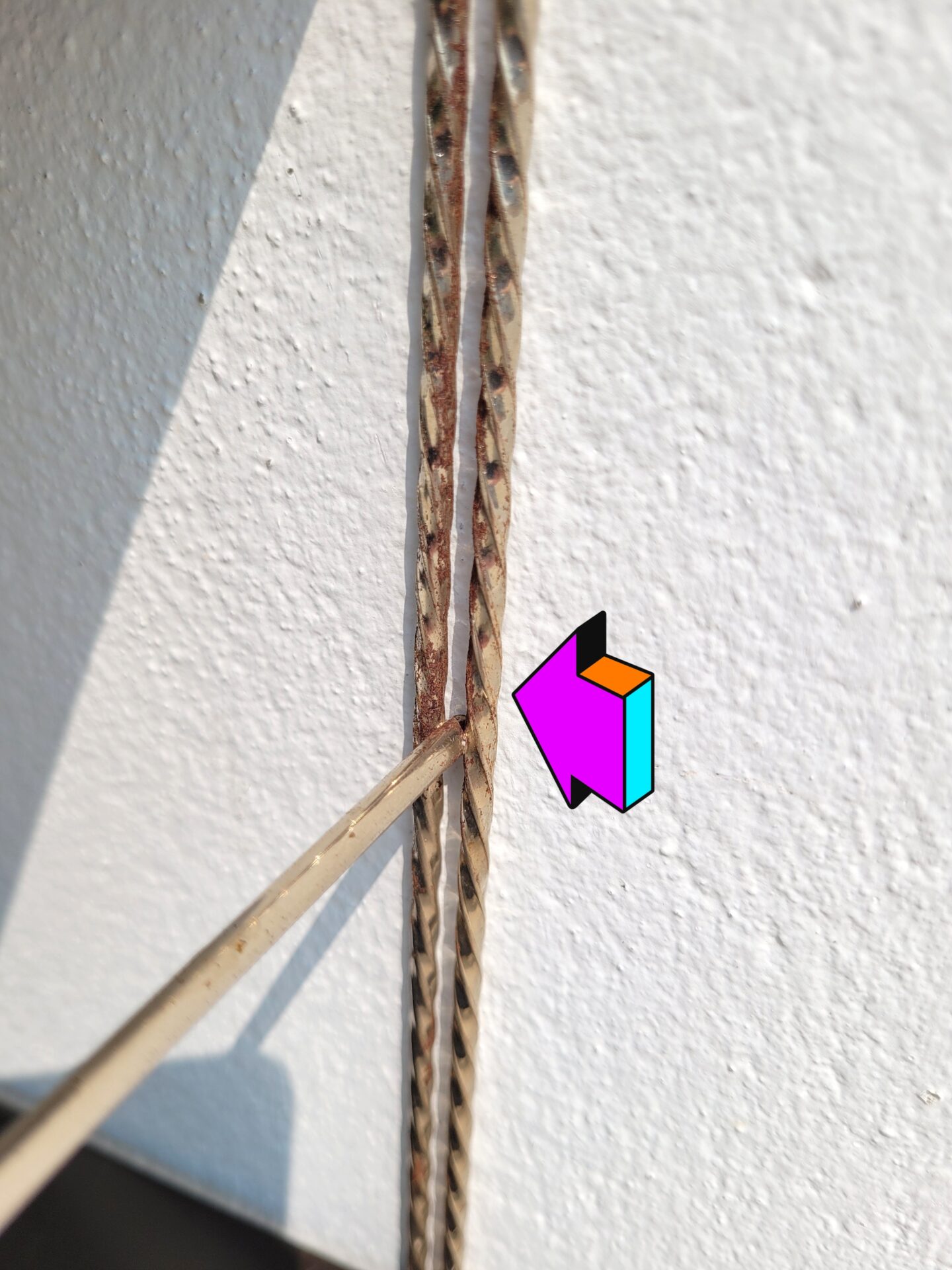 Étagère vintage type string vers 1960 04