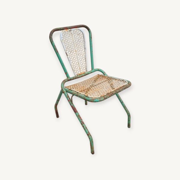 Rare chaise pliante par René Malaval vers 1950 06