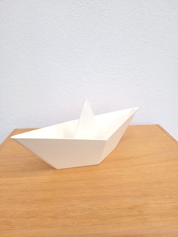 Paire de bateaux origami en bois 03