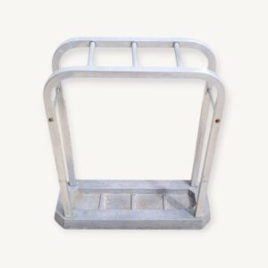 Porte parapluies aluminium vers 1950 06