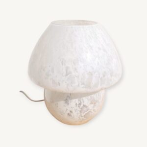 Lampe champignon en verre Murano 1970 06