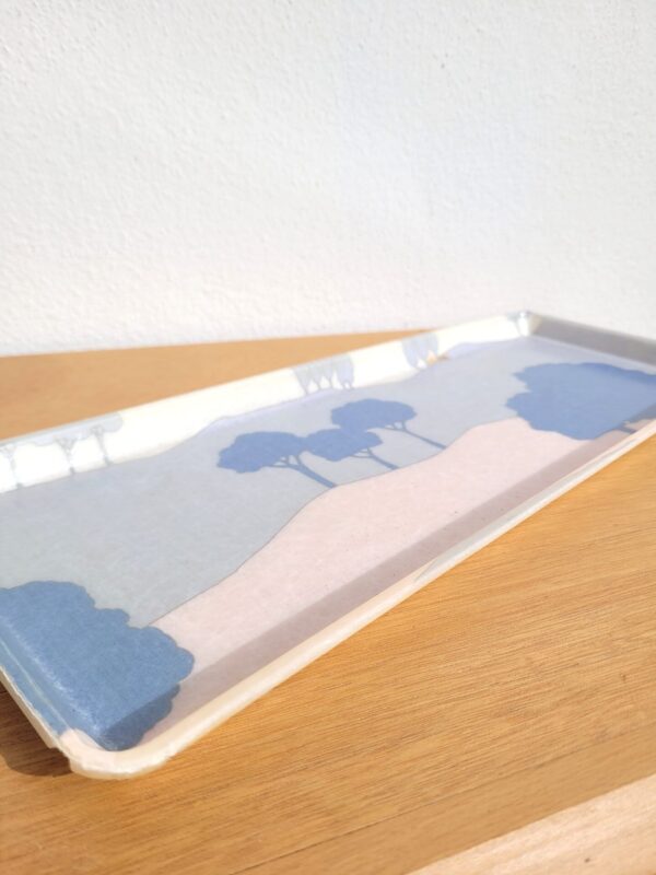 Plateau Alpac pastel en fibre de verre 1980 02