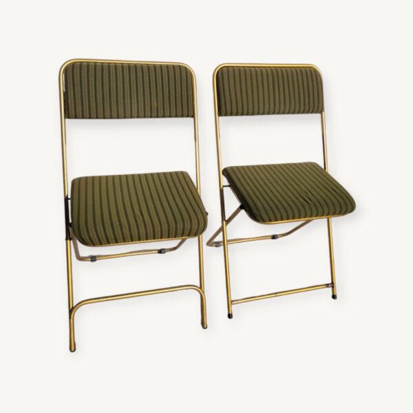 Paire de chaises vintages Lafuma Chantazur 06