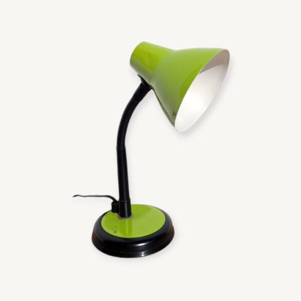 Petite lampe flexible verte pomme 80s 06