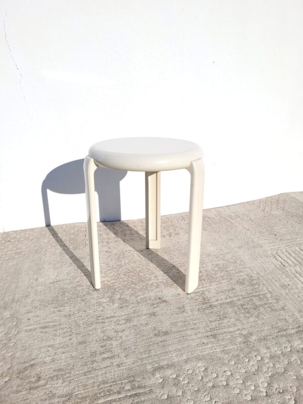 Tabouret Metaloplastica Italie 80s 01