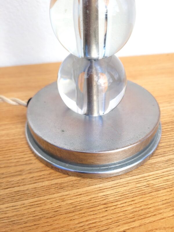 Lampe boules en verre dlg Jacques Adnet 03