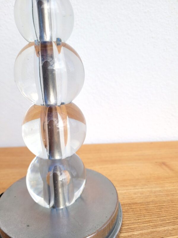 Lampe boules en verre dlg Jacques Adnet 05