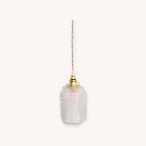 Suspension lampe baladeuse esprit Art déco 06