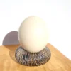 Oeuf d'autruche support ressort 01