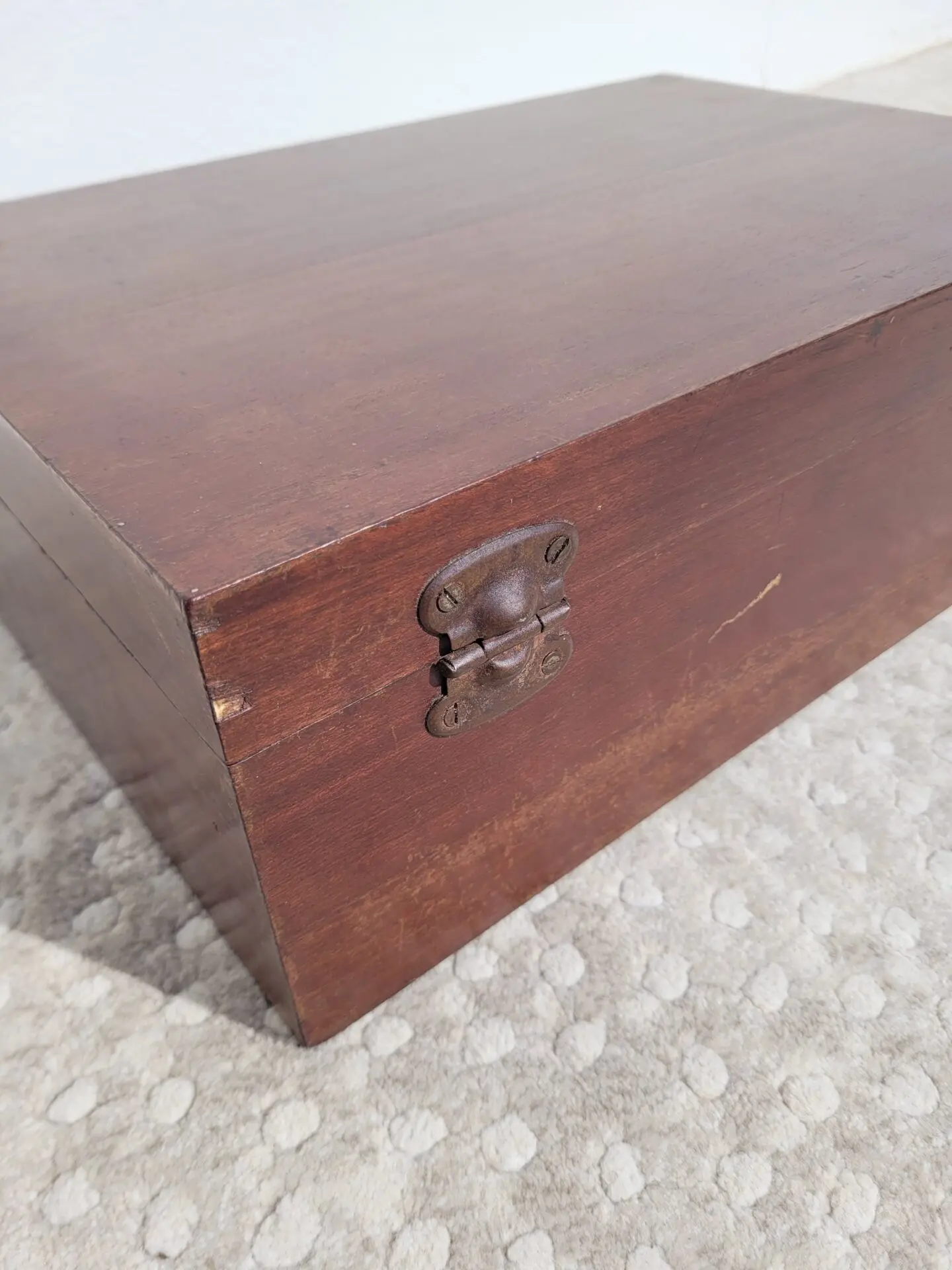 Boîte coffret compartimenté en bois 04