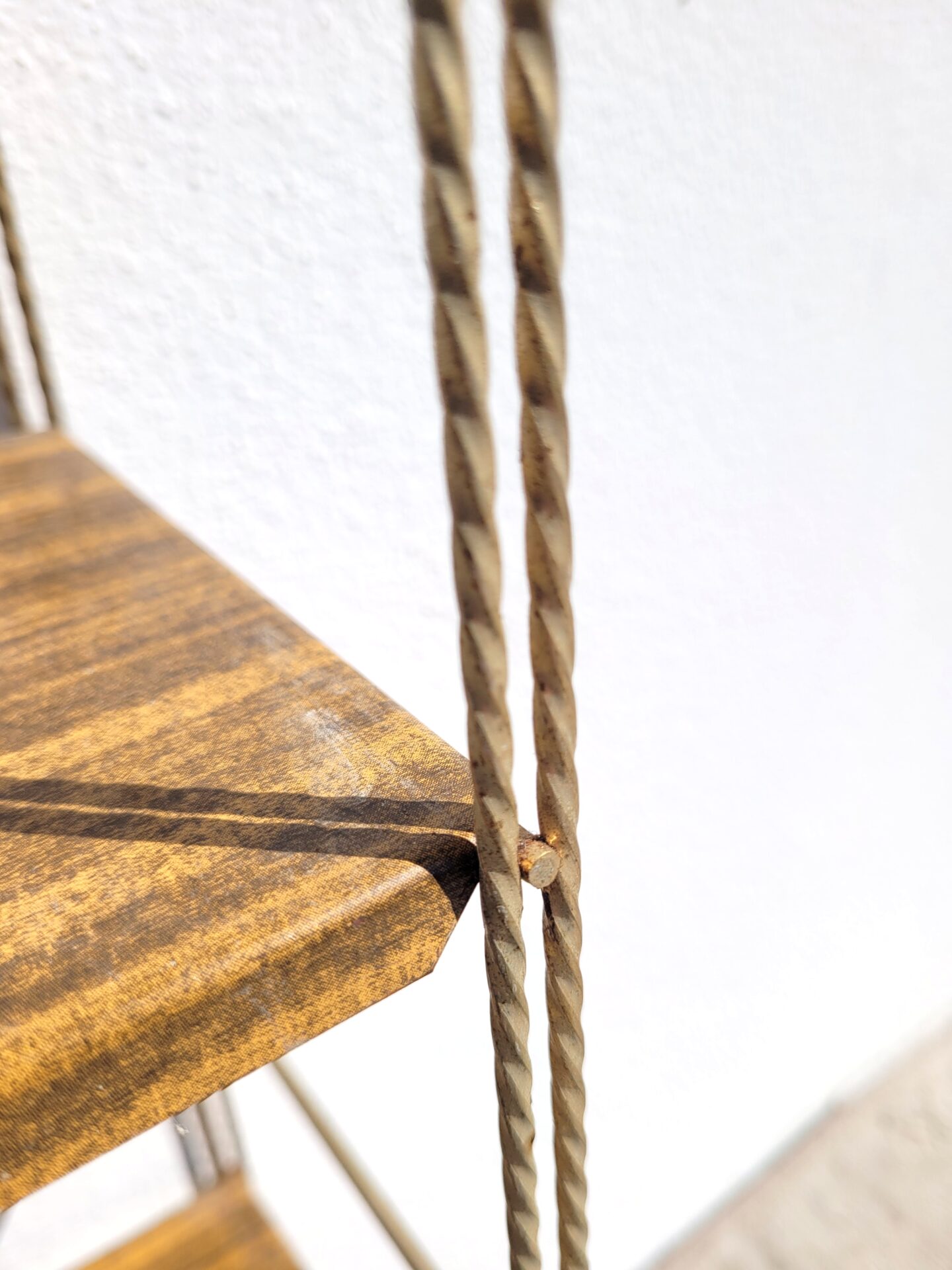 Étagère vintage type string années 70 05