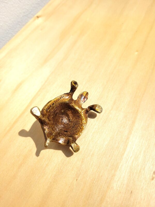 Figurine de tortue en laiton 04