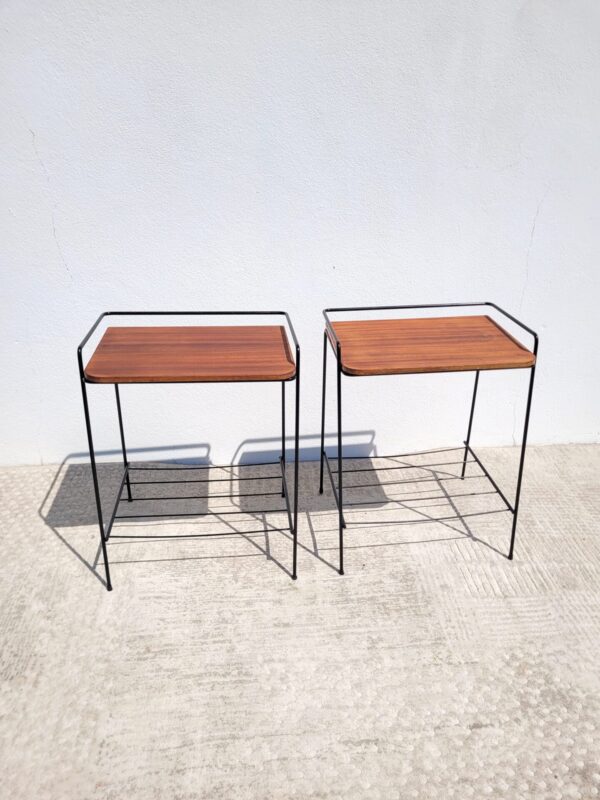 Table sellette ou chevet vintage 1960 06