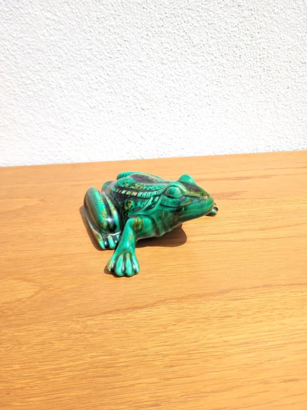 Grenouille en céramique émaillée 01
