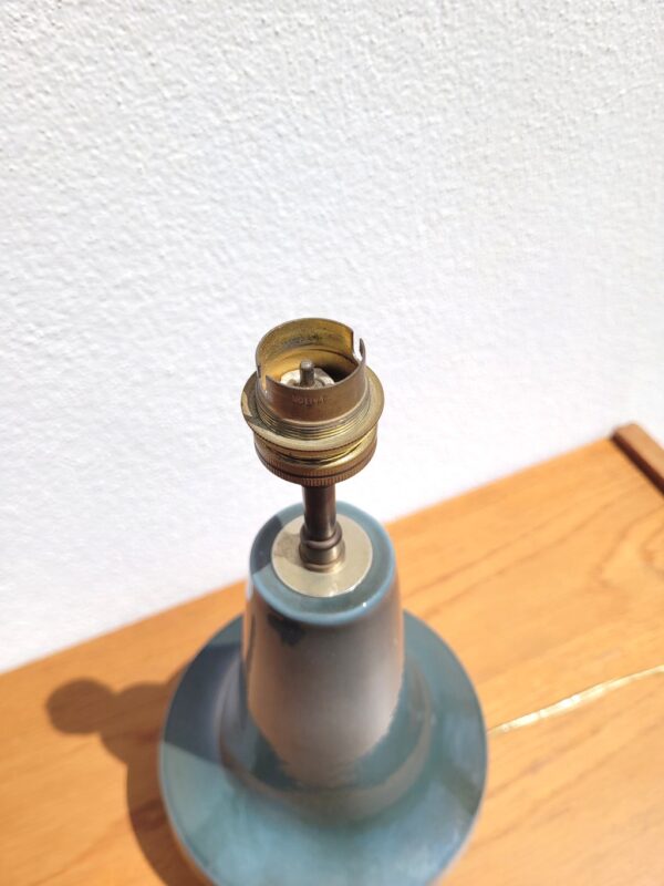 Pied de lampe vintage Abbaye du Bec 02